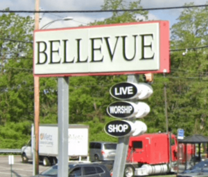 Bellevue Welcome Sign