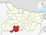 Bihar district location map Gaya.svg