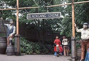 Blackgang Chine entrance ca 1979