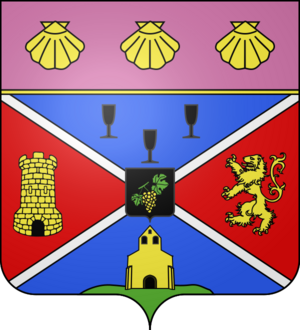 Blason ville fr Cénac (Gironde)