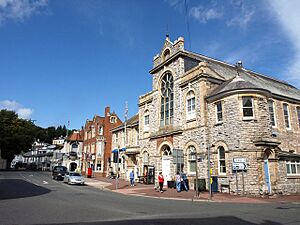Brixham Town Hall, Market Hall and theatre (geograph 2591177).jpg