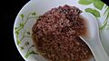 Brown rice porridge