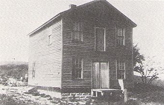 Burr Caswell frame house 1849