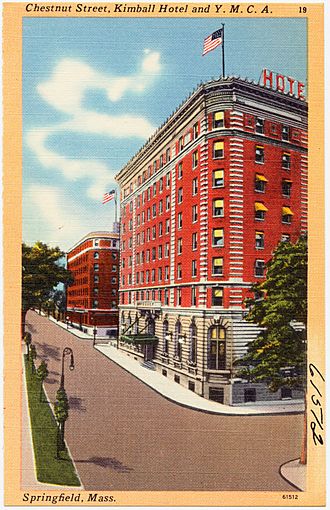 Chestnut Street, Kimball Hotel and Y. M. C. A., Springfield, Mass (61512).jpg