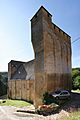 Church Fortress of Tayac back - Les Eyzies de Tayac