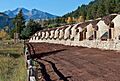 Coke ovens being restored, Redstone, CO