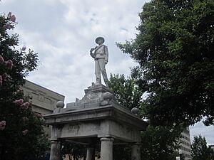 Confederate soldier monument, Union County, AR IMG 2583