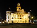 Coral Gables City Hall at night