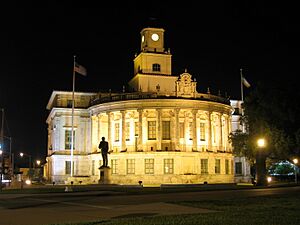 Coral Gables City Hall at night