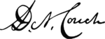 Darius N Couch signature.svg