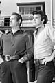 Darren McGavin and Burt Reynolds in Riverboat