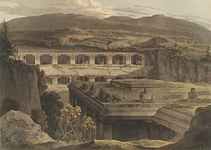 Das Avatara, by Thomas Daniell and James Wales, 1803