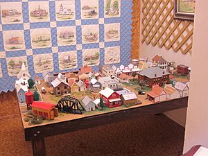 Diorama at Motley County, TX Historical Museum IMG 1554