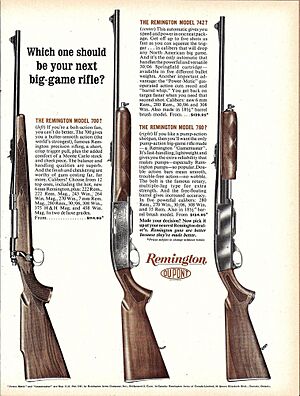 DuPont Remington 700 742 760 ad