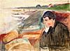 Edvard Munch - Evening. Melancholy (1891).jpg