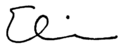 Eleni Kounalakis Signature