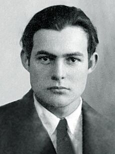 Ernest Hemingway 1923 passport photo