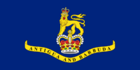 Flag of the Governor-General of Antigua and Barbuda (1981–2023)