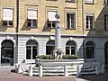 Fontaine de la place de l'hôtel de ville de Neuchâtel