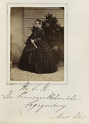 Frances Sally Day - Feodore, Princess Hohenlohe-Langenburg (c.1859)