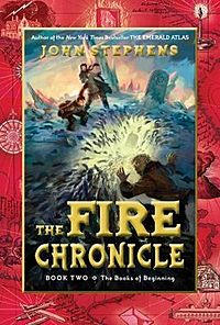 Front Cover of The Fire Chronicle by John Stephens.jpg