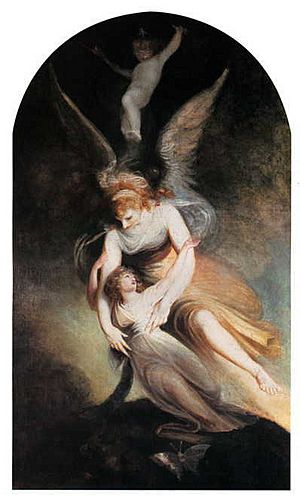 Fuseli Henry The Apotheosis Of Penelope Boothby-1-1