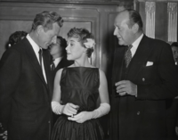 Glynis Johns with Danny Kaye and Cecil Parker