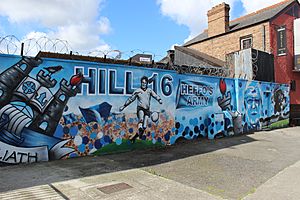Heffo's Army Hill 16 mural in Ballybough
