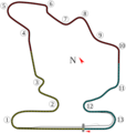Hungaroring circuit 1986-1988