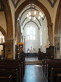 Interior of St Michael at the North gate