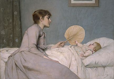 John Longstaff The Young Mother