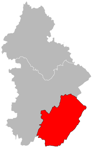 Location of Saint-Claude in Jura