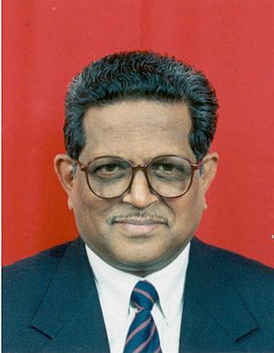 Justice S. Rajendra Babu, Judge of the Supreme Court of India who will take over as Chief Justice of India on May 2, 2004 as the Chief Justice of India.jpg