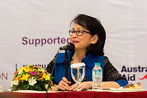 Karlina Leksono Supelli at the International Conference on Feminism, 2016-09-24
