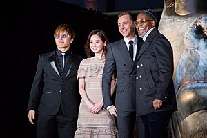 Kong- Skull Island Japan Premiere Red Carpet- GACKT, Sasaki Nozomi, Tom Hiddleston & Samuel L. Jackson (37422714925)