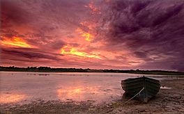 Lady's Island Lake, Wexford at sunset.jpg