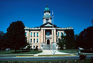 Lafayette County Courthouse in 1982