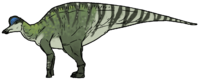 Life reconstruction of Hypacrosaurus altispinus.png