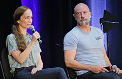 Lotte Verbeek (and Graham McTavish) at Creation Entertainment's Outlander Convention in New Jersey - 19 August 2018
