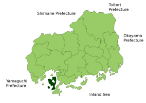 Map Etajima en