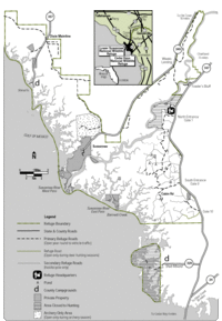 Map Lower Suwannee Refuge