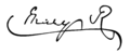 Mary of Teck signature