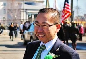 Mayor Allan Fung visits Providence (cropped)