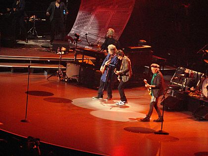Mick Taylor and the Rolling Stones in 2013