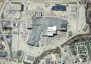 Millcreek Mall aerial photo, April 2005