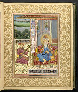 Miniature of Guru Nanak from Astronomical treatise