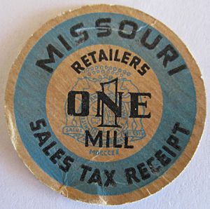 Missouri 1 Mill Tax Token
