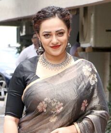 Nithya Menen at the trailer launch of her film 'Mission Mangal'