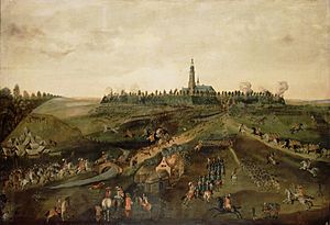 Onbekend - De vergeefse bestorming van Aardenburg door de Fransen in 1672 - C294 - Cultural Heritage Agency of the Netherlands Art Collection