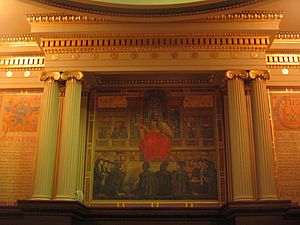 Pennsylvania State Capitol Supreme Court painting